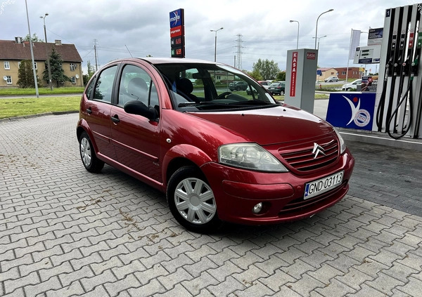 Citroen C3 cena 9900 przebieg: 168000, rok produkcji 2007 z Gdańsk małe 211